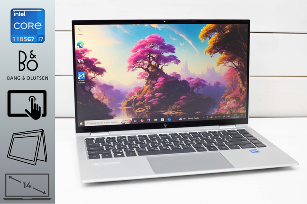 Ноутбук-трансформер HP EliteBook X360 1040 G8 i7-1185G7 / 32GB RAM / 256GB SSD / Touch FHD IPS / 14” Б/В