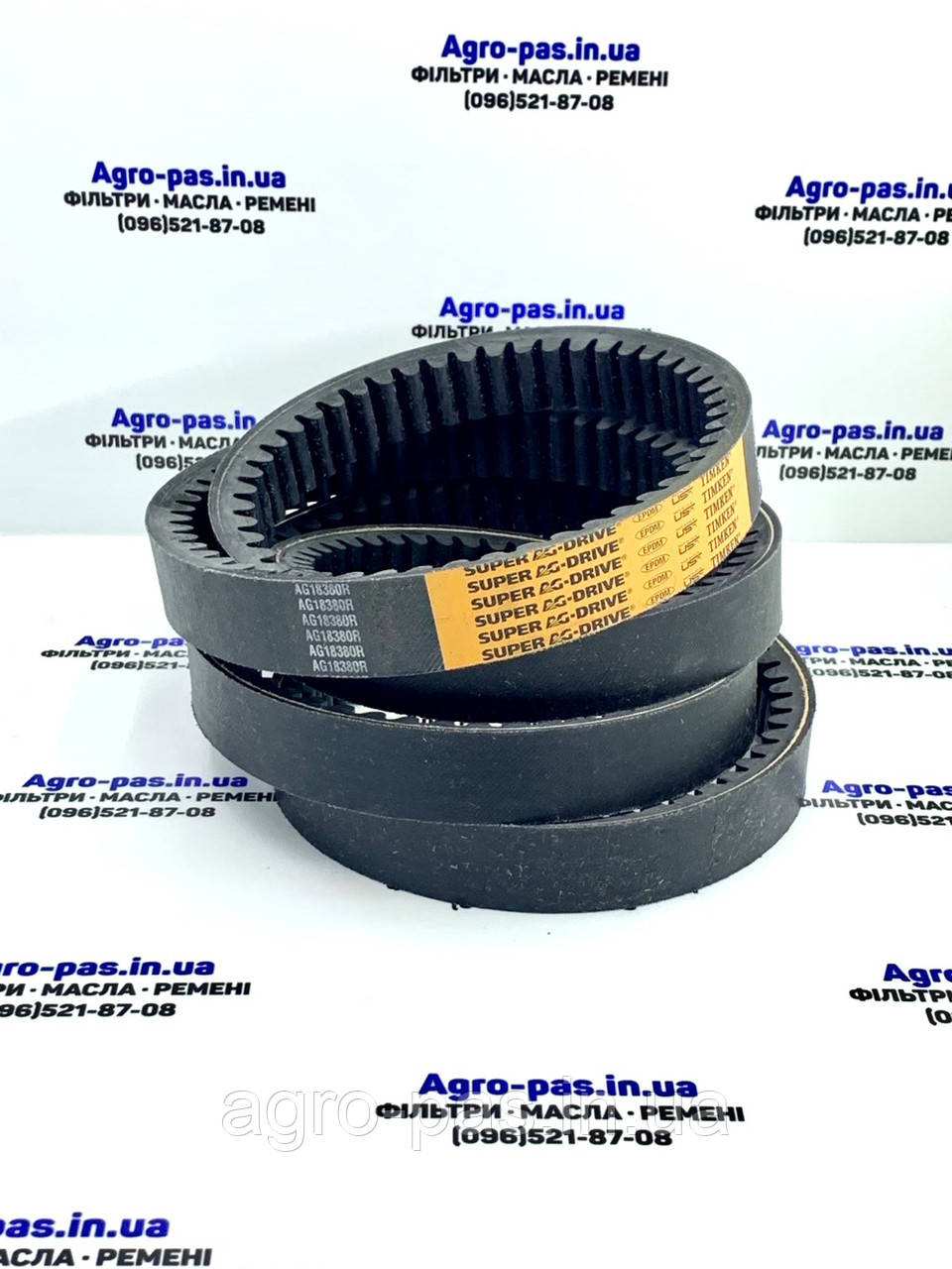 Ремінь 32HJ3030 (32x15-3000, HJ3000) AG18380R, HJ119, 0210244, Z36120, AP1001438 ( Timken ), фото 1