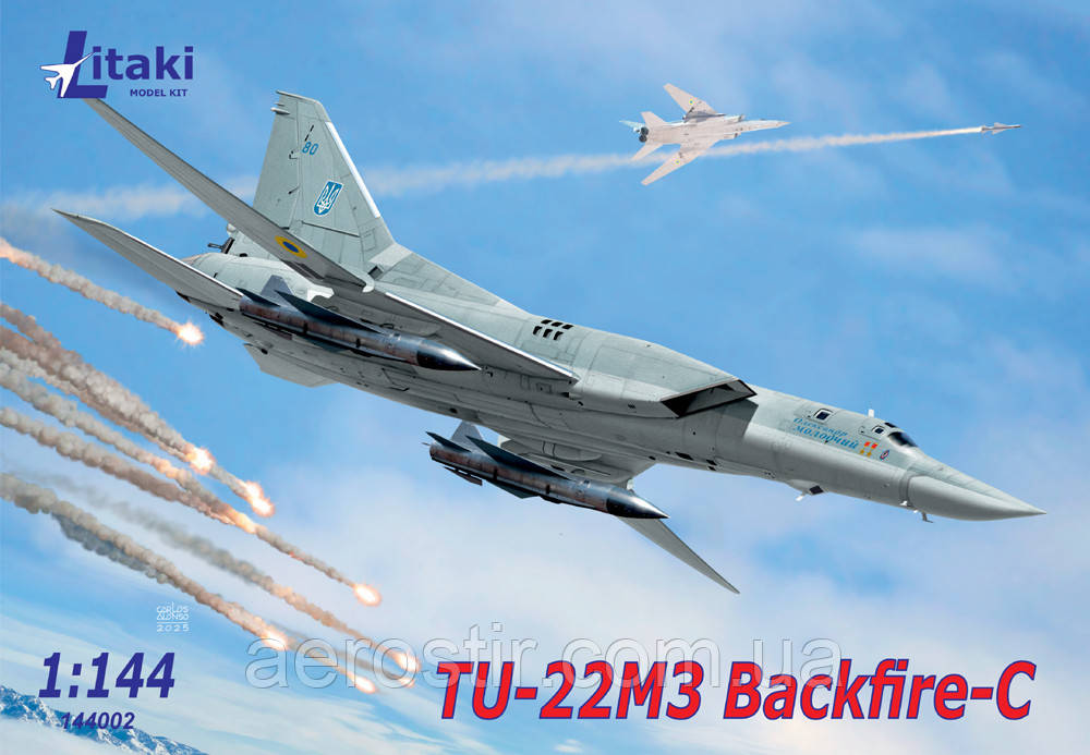 Tu-22M3 Backfire-C 1/144 Litaki 144002, фото 1