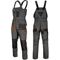 Напівкомбінезон робітник, спецодяг роба чоловіча захисна, уніформа функціональна практична, польша