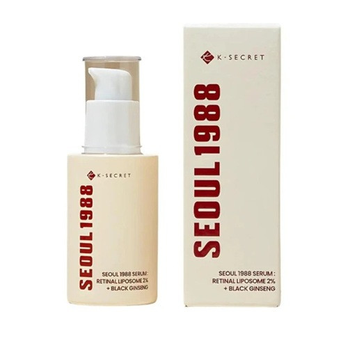 K-Secret Seoul 1988 Serum: Retinal Liposome Сироватка з ретиналем 2% і чорним женьшенем, 30 мл