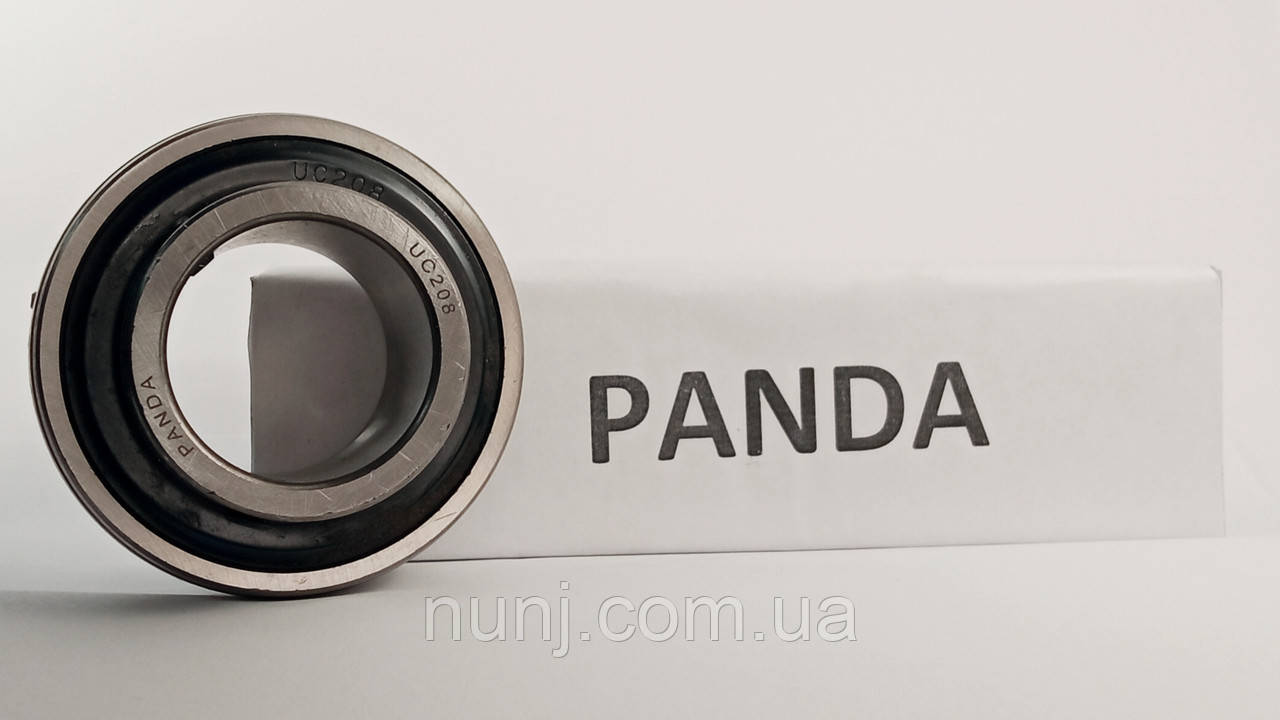 Підшипник UC208 PANDA розміри: 40*80*49,2 кульковий, фото 1
