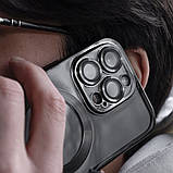 Чохол Metal Matte Case with Magnetic Ring iPhone 14 Pro midnight blue (54513), фото 5