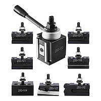 Швидкозмінний тримач інструменту VEVOR, набір з 8 предметів, тримач інструменту від 152,4 до 305 мм 305756