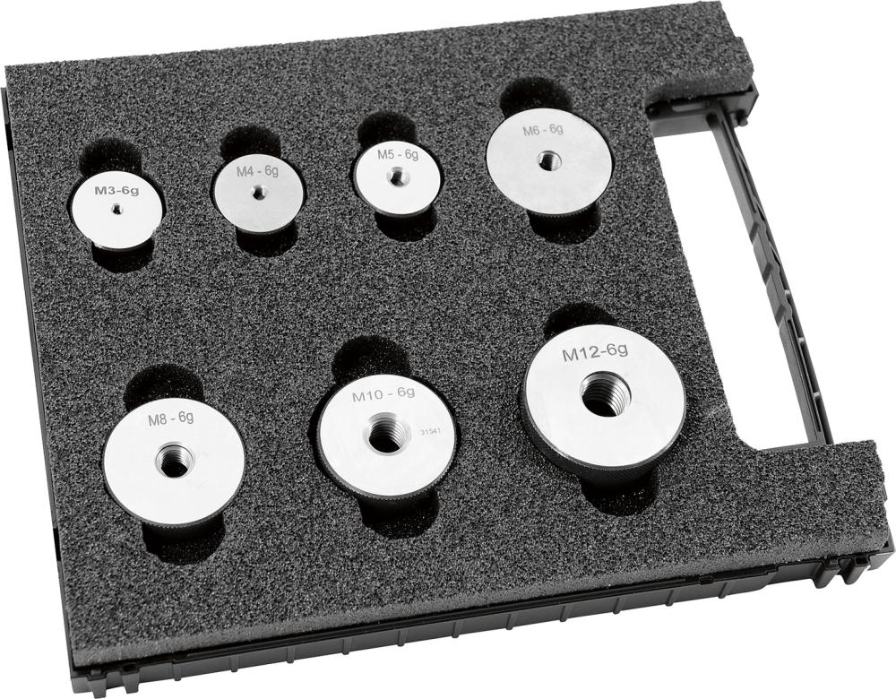 Набір калібр-кілець метричних М3-М12 6g НЕПРОХІД FORMAT (Німеччина), фото 1