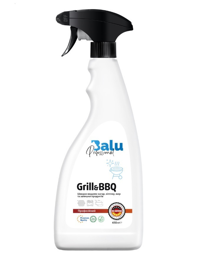 Професійний засіб для миття кухні та грилю Balu Grill & Bbq 650 мл, фото 1