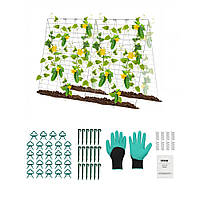 VEVOR Набір з 2 складних опор для скелелазіння A-Frame Cucumber Trellis 90x140 см 323240