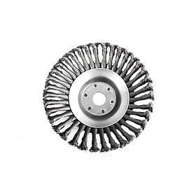 Дротяна щітка для мотокоси, тримера HARD TSZ-T 200 мм / 25,4 мм насадка щітка для тримера, мотокоси