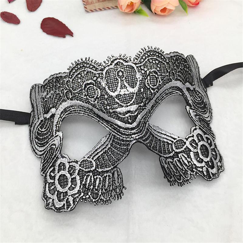 Маска венеціанська Кажан one size сріблястий, фото 1