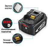 Корпус для інструменту шуруповерта Makita 5S1P5*18650 для АКБ-інструменту 21V BL18650 з індикаторм, фото 3