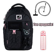 🎒 Новинка 2025 року!  Рюкзак Kite HK25-2597L Kuromi — стиль, комфорт і надійність щодня!