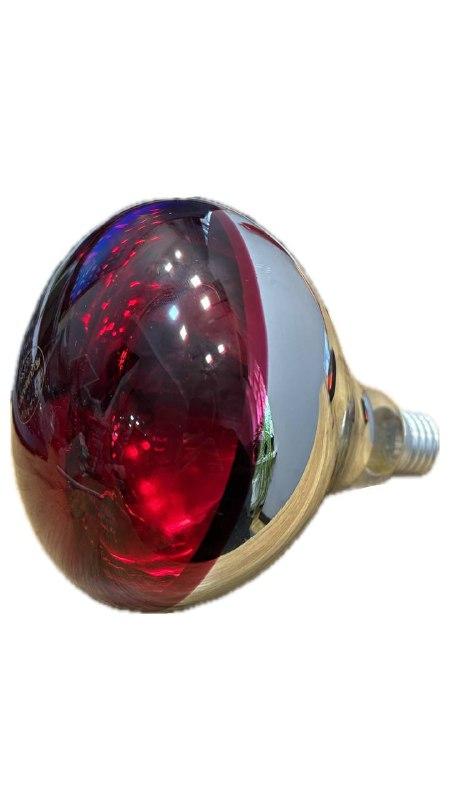 Лампа рефл ІКЗК 150Вт Е27 червона Іскра в ІНД.УП. (15/1)(з перевіркою,сезонний товар,без повернення)