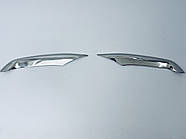 Накладки на противотуманки для Nissan Qashqai 2017-2020 (TAN24)