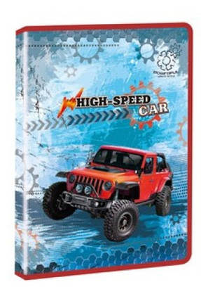 Папка А4 на блискавці, гліттер /, фото 3