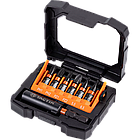 Набір ударних біт 7шт. з тримачем в кейсі загартована сталь [INSOTOTVMB2007PMT0] 455854 TACTIX