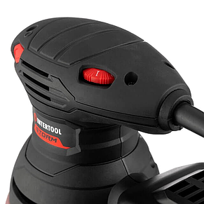 Шліфмашина ексцентрикова з регулюванням обертів 125мм 300Вт INTERTOOL WT-0541, фото 3