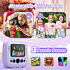 CalineGam - Дитяча камера із функцією миттєвого друку. HD-екран, 48-мегапікселів, карта пам'яті 32ГБ, фото 5