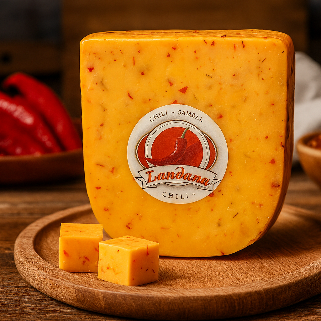 Сир з перцем чилі 😍 "Landana" Chilli Sambal 280 гр. Голландія, фото 1
