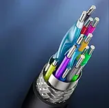 Кабель Baseus high definition Series HDMI To HDMI Adapter Cable 1m Black PS4 PS5 Xbox, фото 5