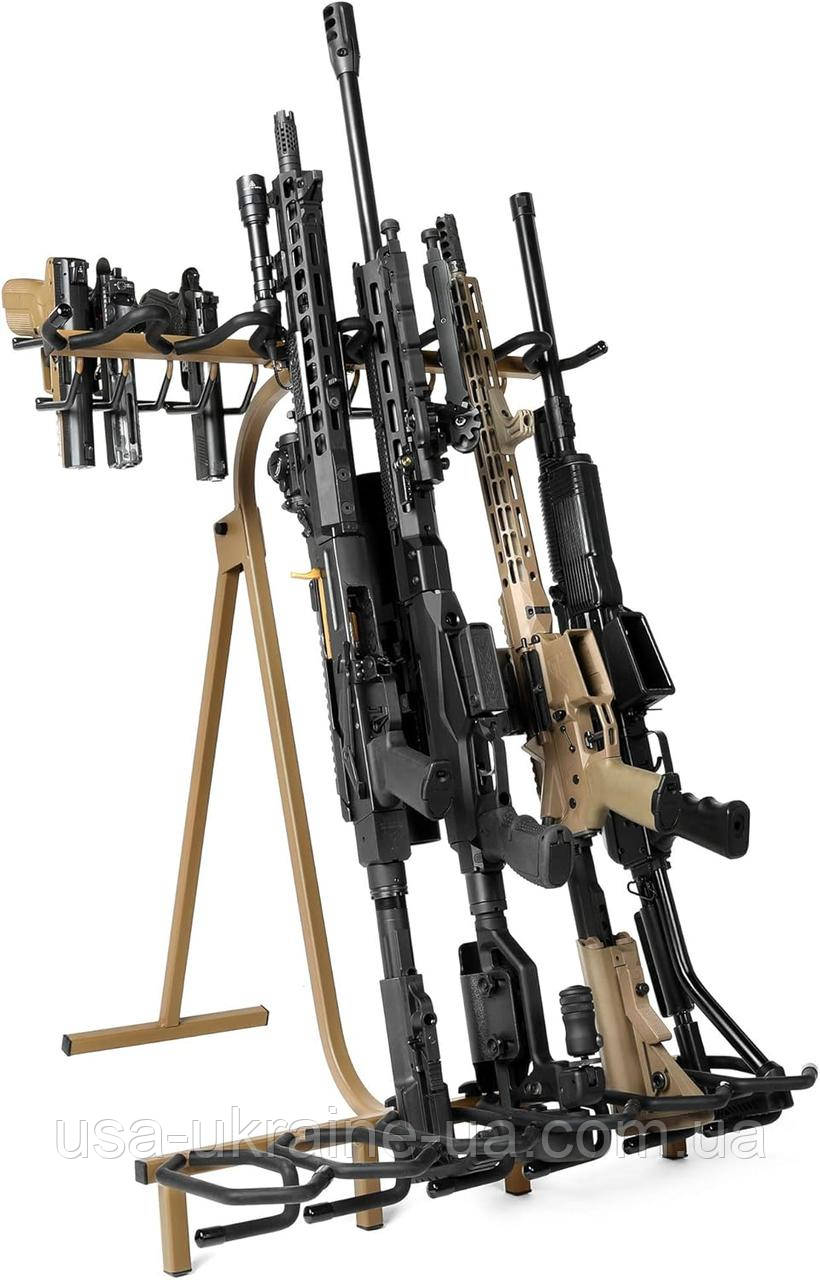 Savior Equipment мобільна стійка тактична вміщує 6 гвинтівок для зберігання, фото 1
