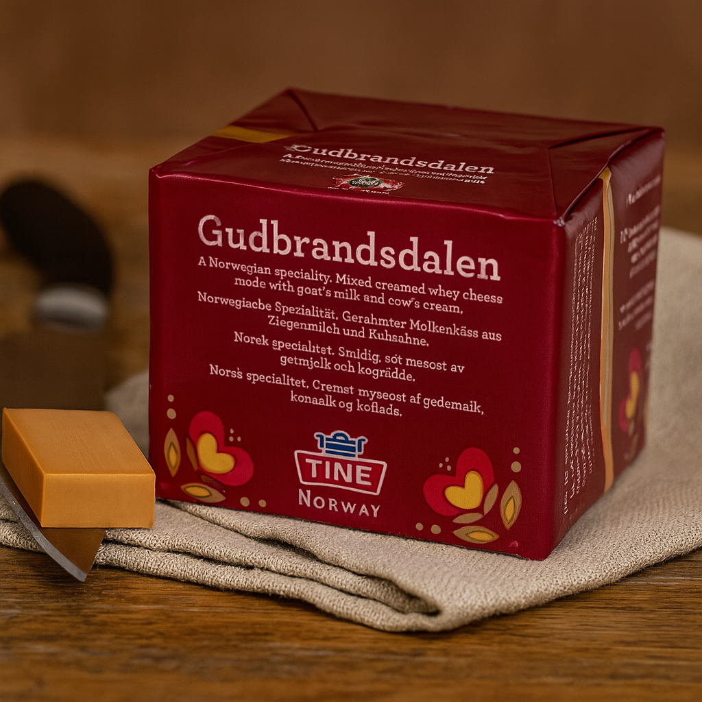 Норвезький карамельний сир "Gudbrand" 250 гр. Норвегія, фото 1