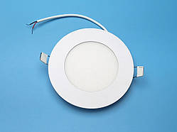 Світлодіодний світильник стельовий круглий 6W 4100K метал зі вбудованим драйвером