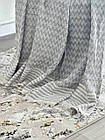 Плед-покривало "Зигзаг №5", 100% cotton, сірий колір, фото 4