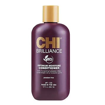 Кондиціонер для пошкодженого волосся CHI Deep Brilliance Optimum Moisture Conditioner, 355 мл (CH-15)