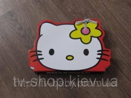 Блокнот із замком у коробці,голова Hello kitty