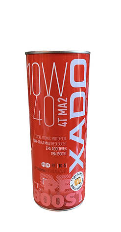 Моторна олива XADO 4T 1L, фото 1