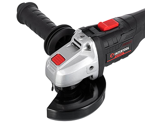 Шліфмашина кутова акумуляторна безщіткова 20В 125 мм INTERTOOL STORM WT-9366 (без АКБ), фото 3