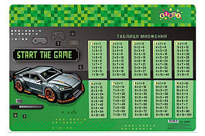Підложка настільна Kidis Supercar Таблиця множення 42,5*29см (20)