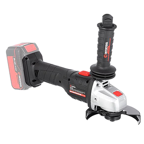 Шліфмашина кутова акумуляторна безщіткова 20В 125 мм INTERTOOL STORM WT-9366 (без АКБ), фото 2