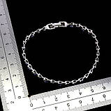 Браслет. Натуральний танзаніт. Срібло 925., фото 3