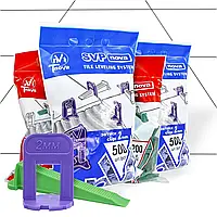 Комплект noVa SVP (1000 Підстав 2мм + 400 Клинів )