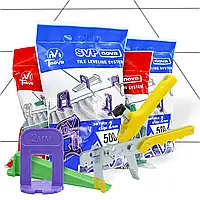 Комплект noVa SVP (1000 Підстав 2мм + 400 Клинів + Інструмент)