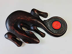 Підсвічник дерев’яний Ігуана