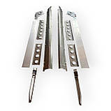 Рем порога (низ)ВАЗ 2110,2111,2112,2170 +підсилювач+з'єднувач+4 піддамкратника (Україна), фото 2