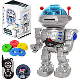 Робот на радіокеруванні світло, звук, запуск м'яких дисків, у коробці ( 27108), фото 3