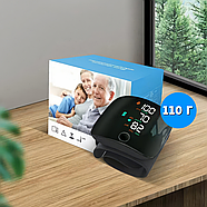 Тонометр на зап'ястя з голосовим супроводом та чохлом Blood Pressure Mon Українська версія, фото 6