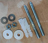 Раковина підвісна Mixxus Premium QUADRO-1201-R 430х265х135mm з отвором під змішувач і переливом, фото 7