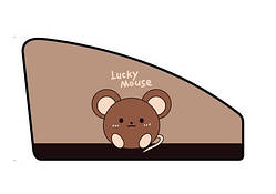 Дитяча сонцезахисна шторка в автомобіль на магнітах AIWA права задні двері 1 шт 04614