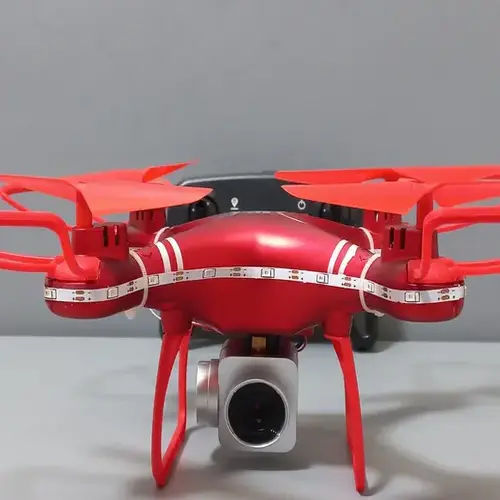 Квадрокоптер на радіокеруванні акумулятор 3.7V, камера, світло, в коробці (D 15 F), фото 1