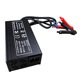 Зарядний пристрій для акумуляторів LiFePO4, 14.6В, 20А, алюмінієвий корпус SJT-300E LiitoKala