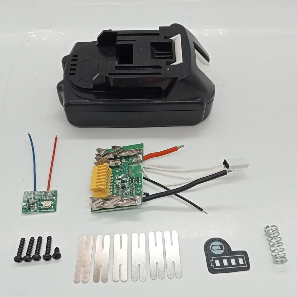 Корпус для інструменту шуруповерта Makita 5S1P5*18650 для АКБ-інструменту 21V BL18650 з індикаторм, фото 1