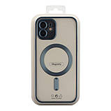 Чохол TPU Metallic Chrome Full Camera with Magsafe для iPhone 11 Колір Chrome Green, фото 5