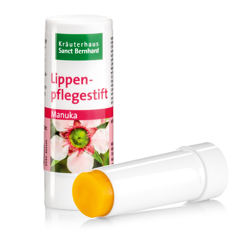 Бальзам для губ з медом манука Sanct Bernhard 8.5 мл – натуральна гігієнічна помада для зволоження та захисту губ, фото 1
