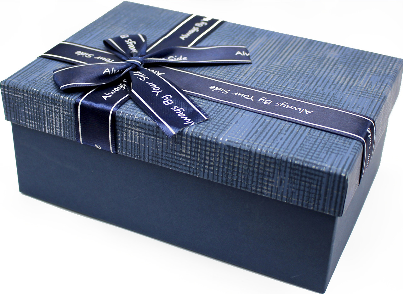 Коробка подарункова синя 175х125х65мм №993-136-139 -S, фото 1