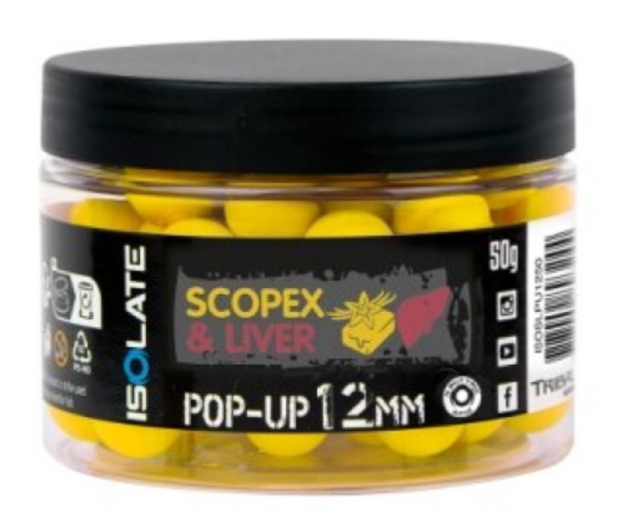 Поп-ап Shimano Tribal Isolate Pop-Up — Scopex Liver 12 mm