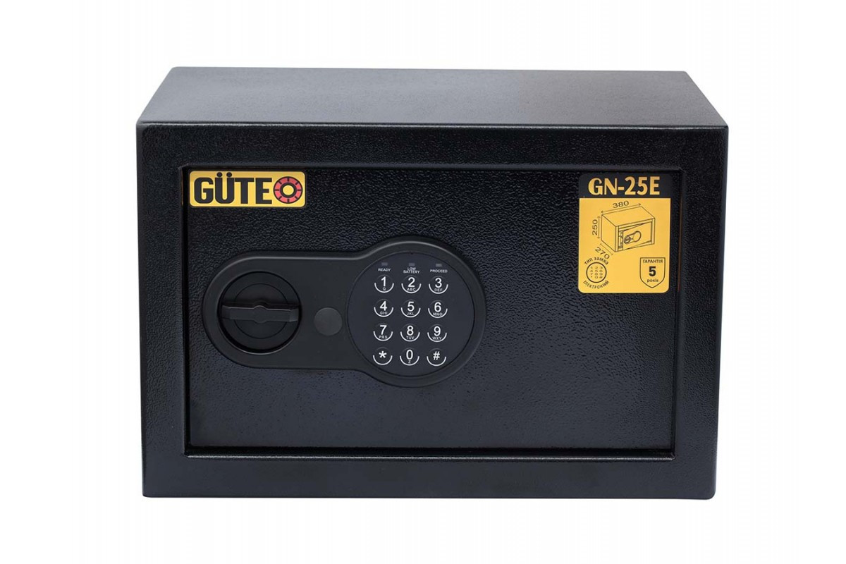 Меблевий сейф (38х27х25 см.) GN-25Е, фото 1